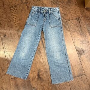 Girls art class adjustable waist jeans sz 8